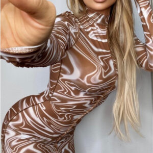 Amaze Dress Brown