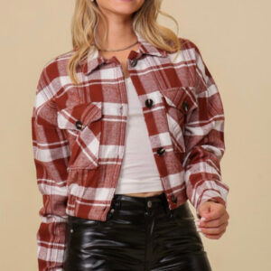 Paced Plaid Jacket